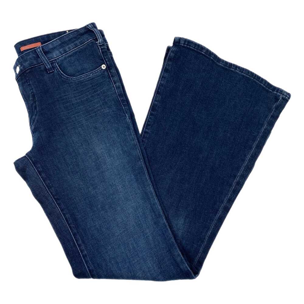 Pilcro and the Letterpress Blue Flare Jeans Low Rise 33in Inseam | Womens 28